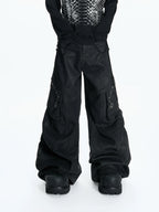 【26s Mar.】Waxed Curved Cargo Denim Pants