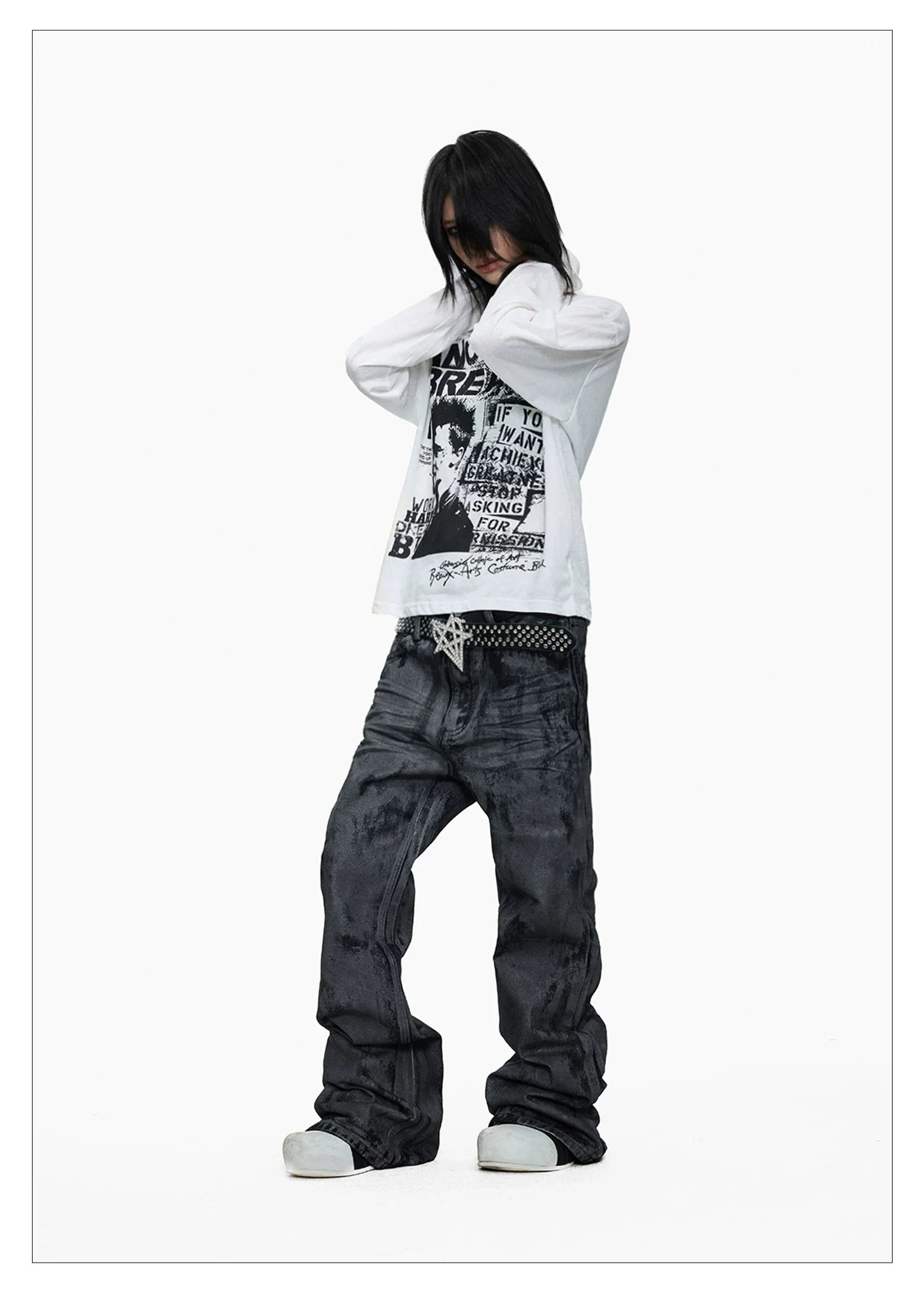 Punk Graphic Long Sleeve Tee