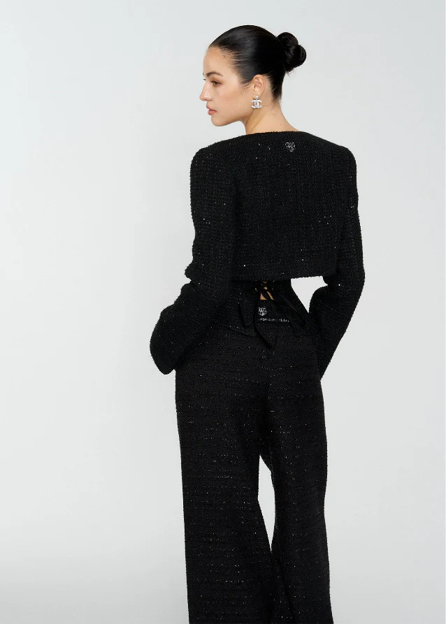 Midnight Luxe 3-Piece Chic Ensemble