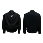 【25s Aug.】Mock Two-Piece Mock Neck Zip Hoodie & Sweatpants Set