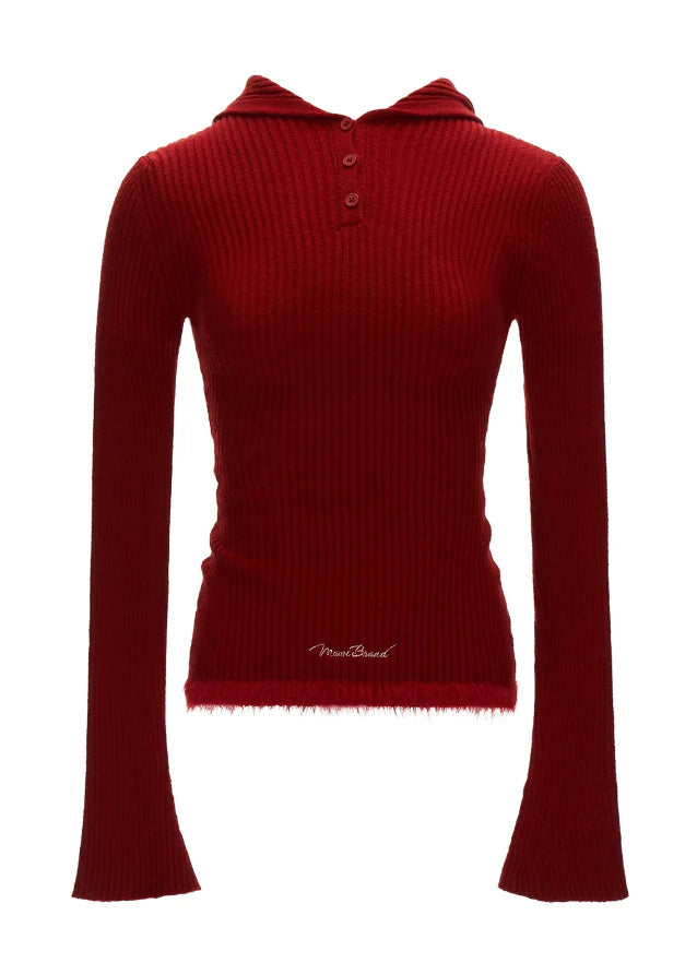 Star Flower Knit  Lazy Crop Sweater Drop