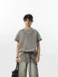【25s Aug.】Vintage Printed Rhinestone Short Sleeve T-Shirt