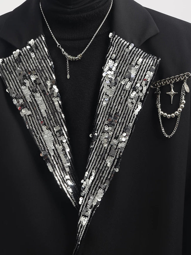 【26s Mar.】Sequin Tweed Chain Blazer Main Image