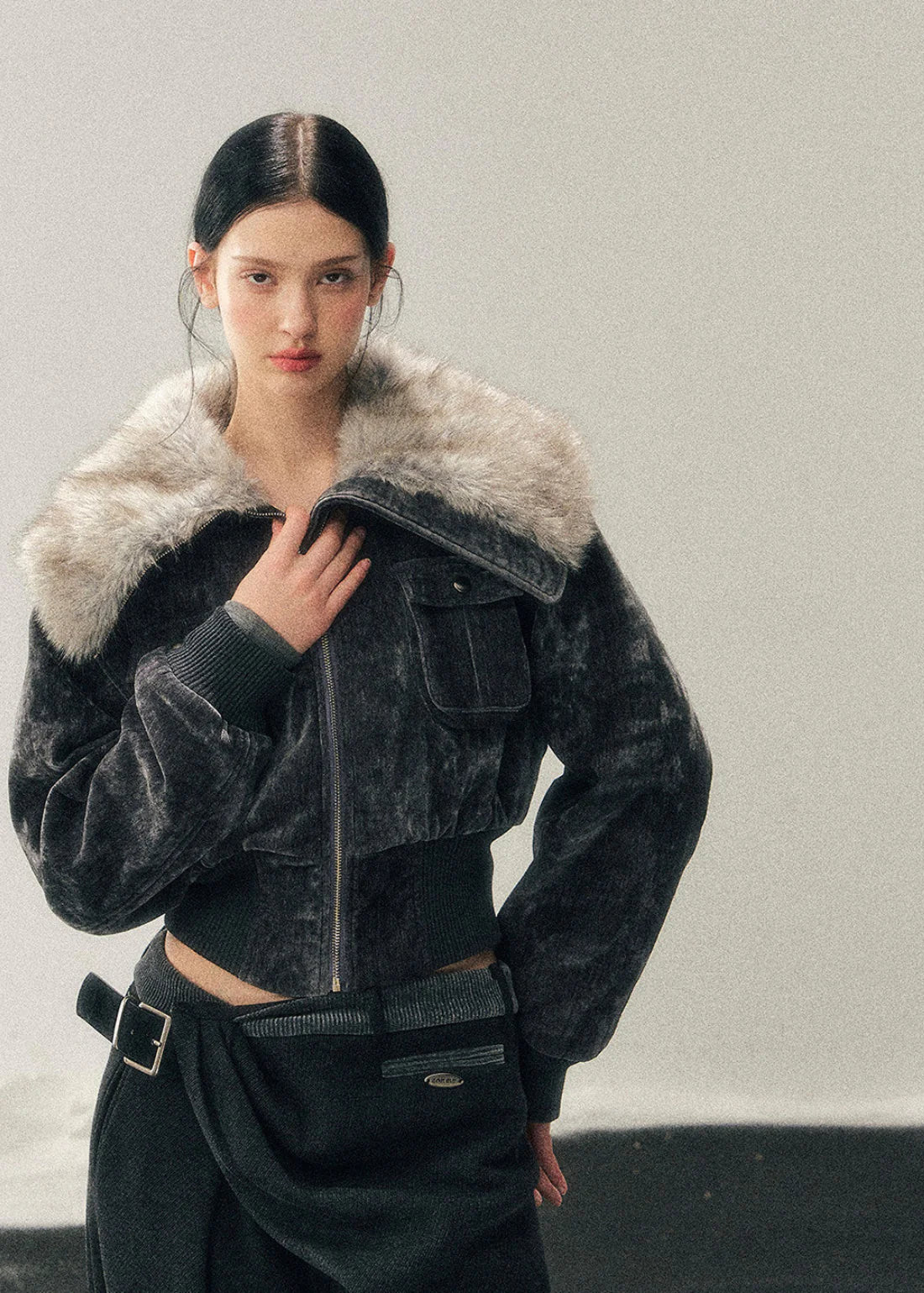 Virtual Focus Leopard Jacket