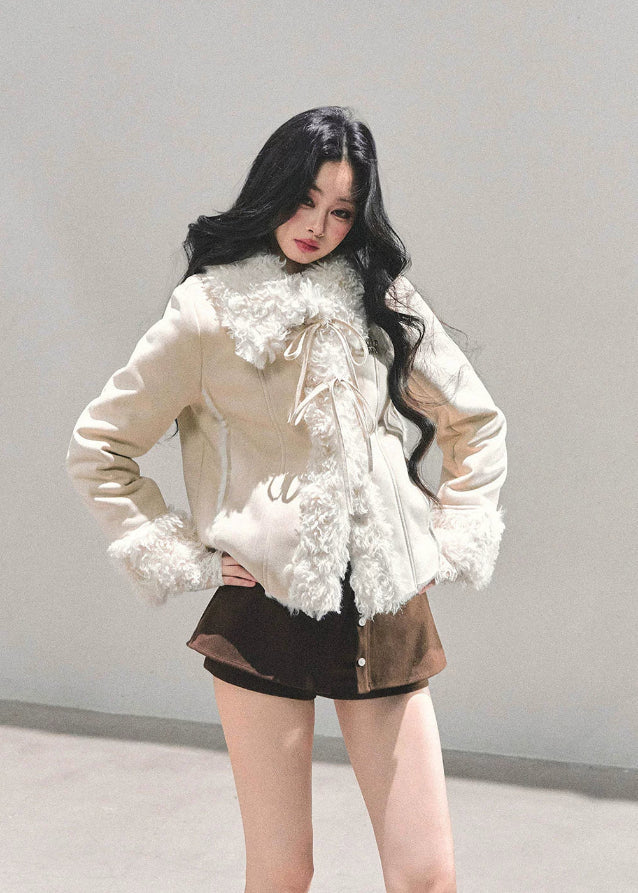 Winter Melt French Fur Jacket