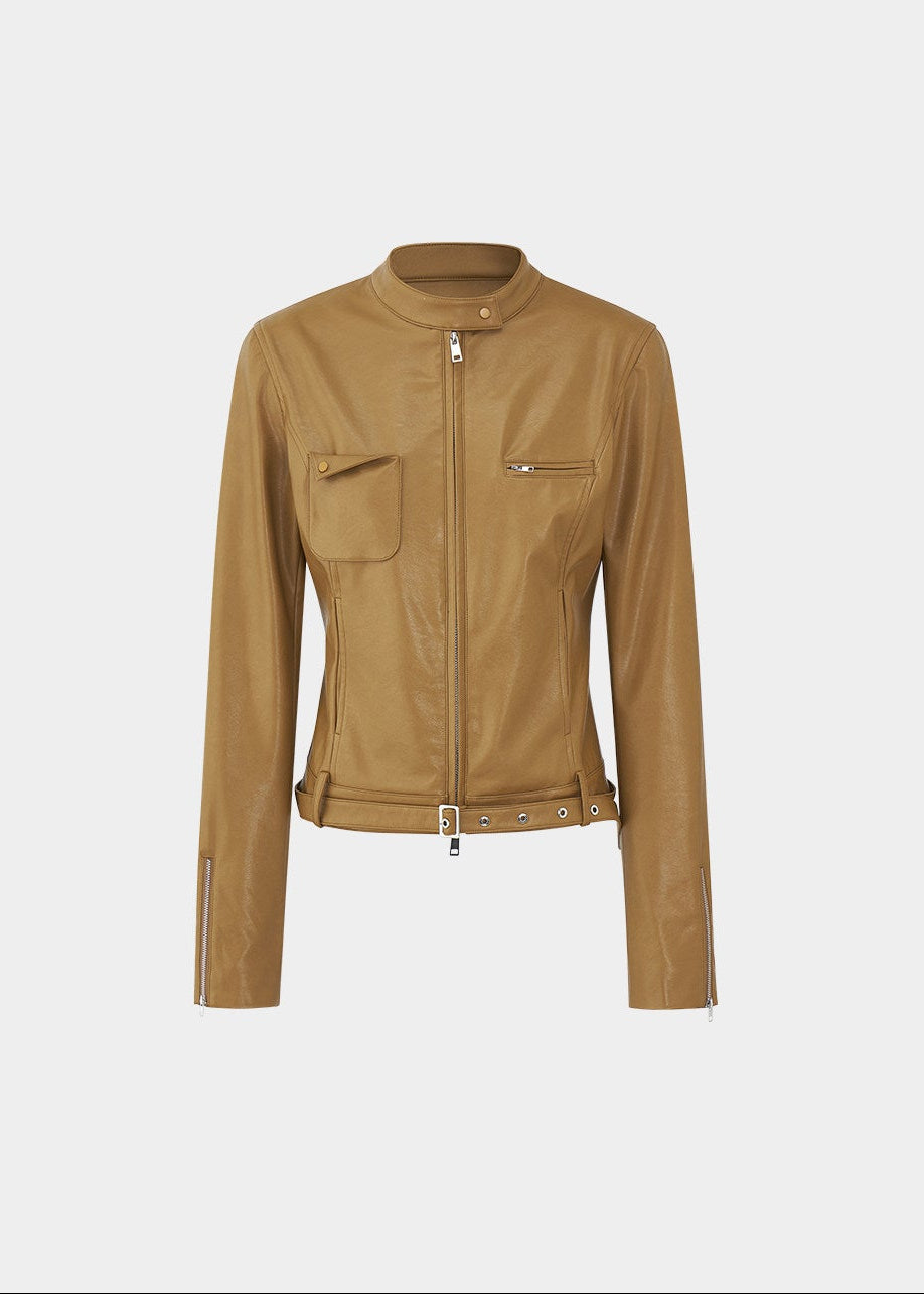 Pebble Muse Leather Jacket