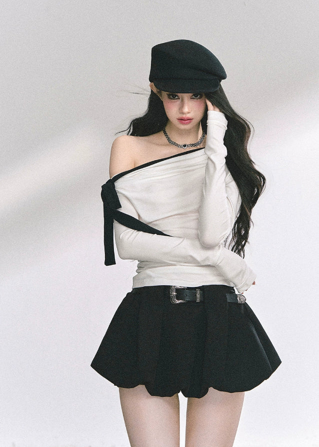 Mon Amour Tie Long Sleeve