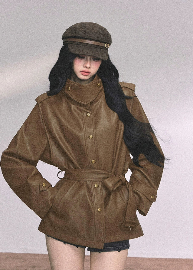 Time Difference Luxe PU Jacket