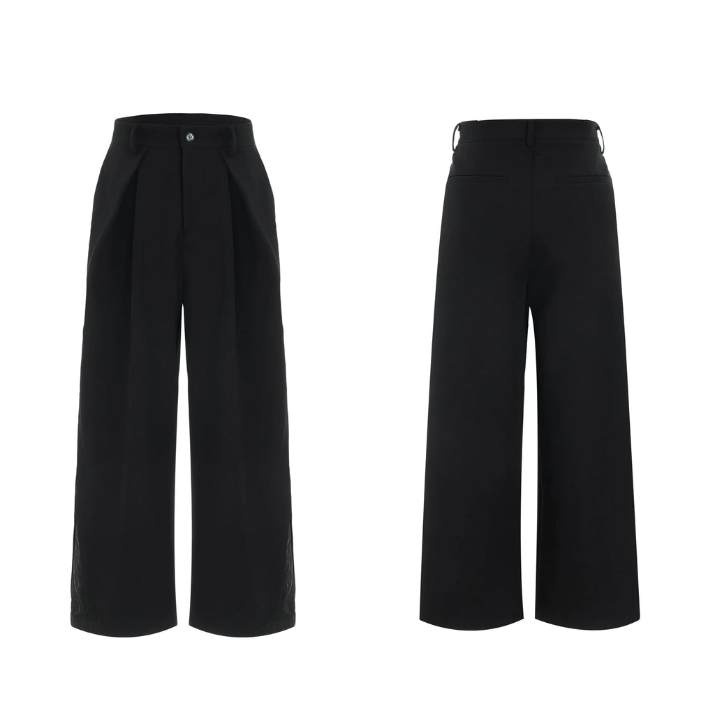 【25s Jun.】Palace Embroidery Pattern Trousers