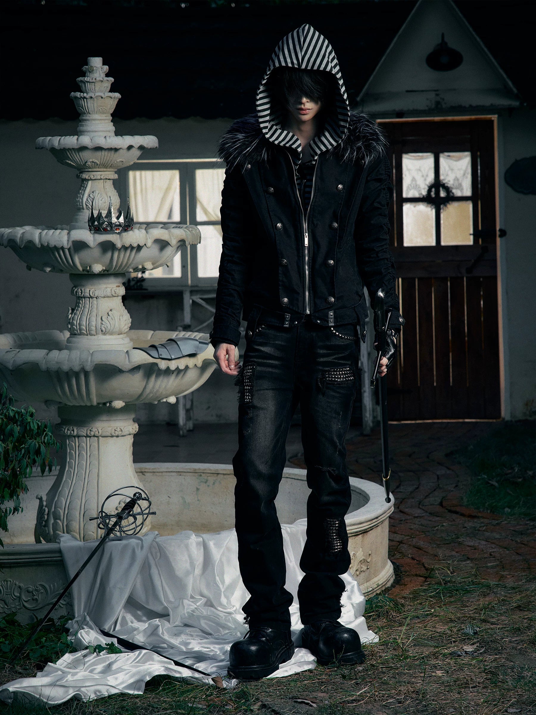 【26s Jan.】Silent Shadow Detachable Canvas Jacket
