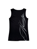 Script Graphic Compression Tank Top