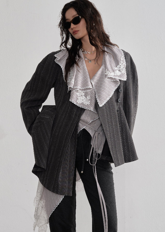 Quiet Mode Asym Blazer