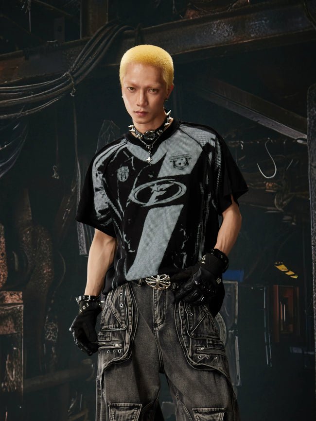Racing Moto Jersey Street Tee Hover Image