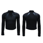 【25s Nov.】Deconstructed Faux Mink Turtleneck Bottoming Shirt
