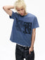 Washed Vintage Graphic Cropped Tee