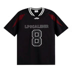 Retro Number Contrast Jersey Tee