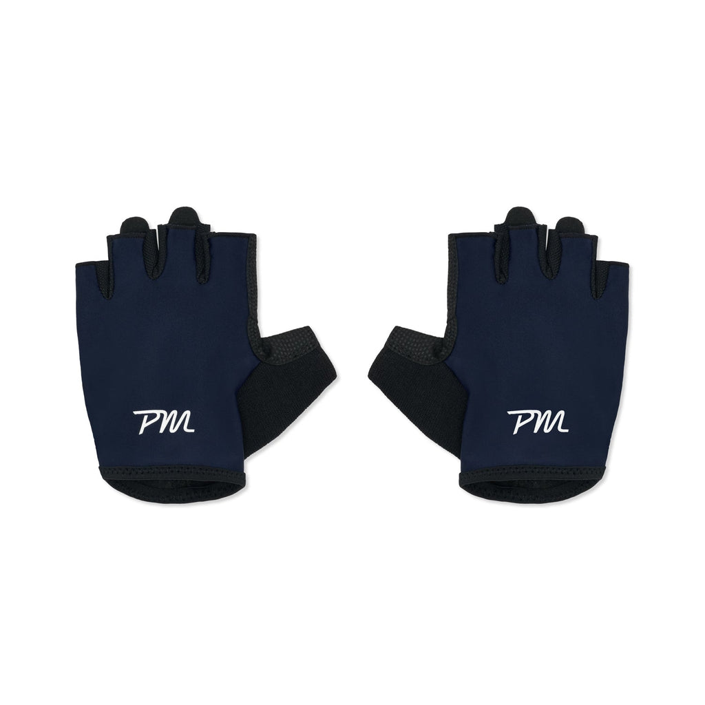 PM Short Finger Glove - Navy / White