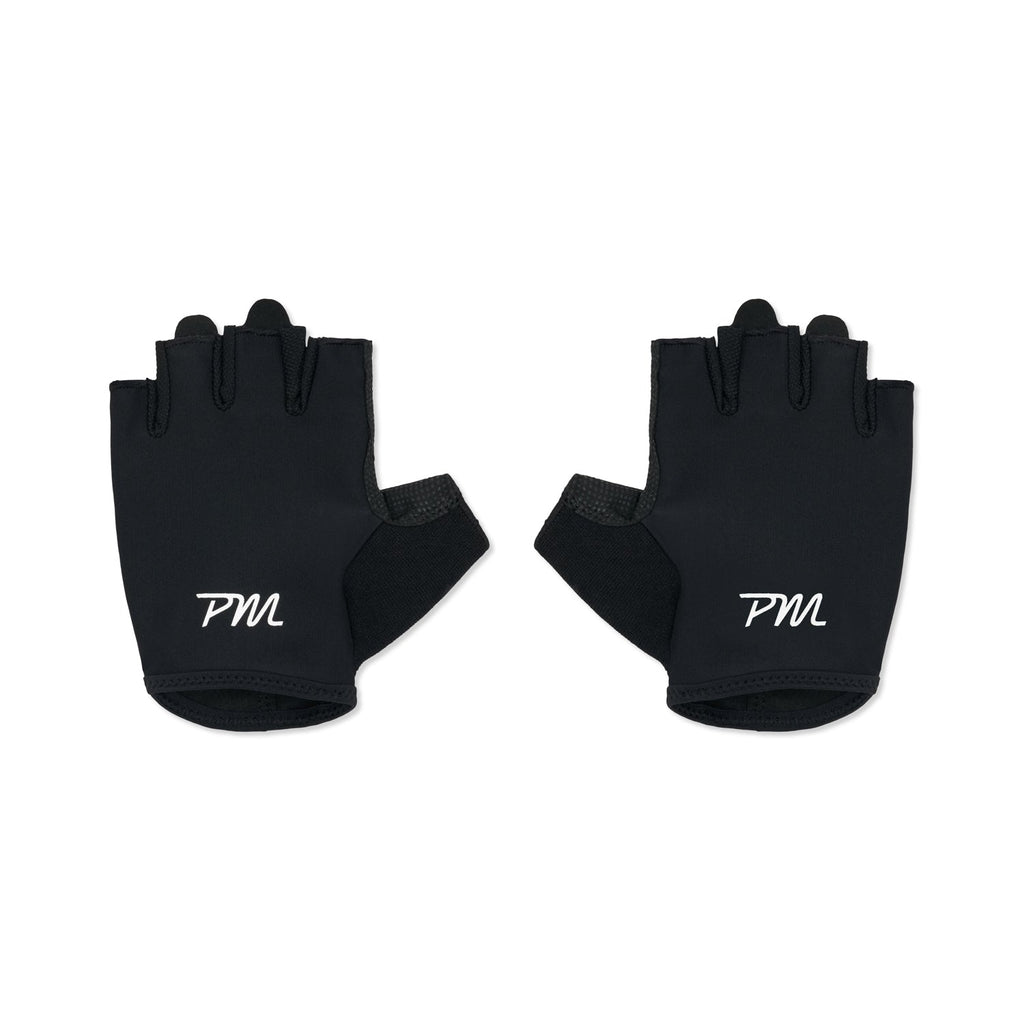 PM Short Finger Glove - Black + White