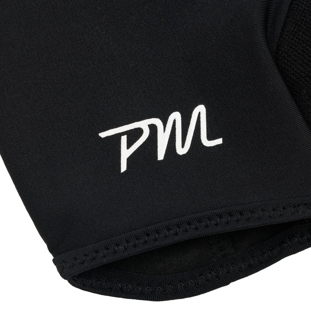 PM Short Finger Glove - Black + White