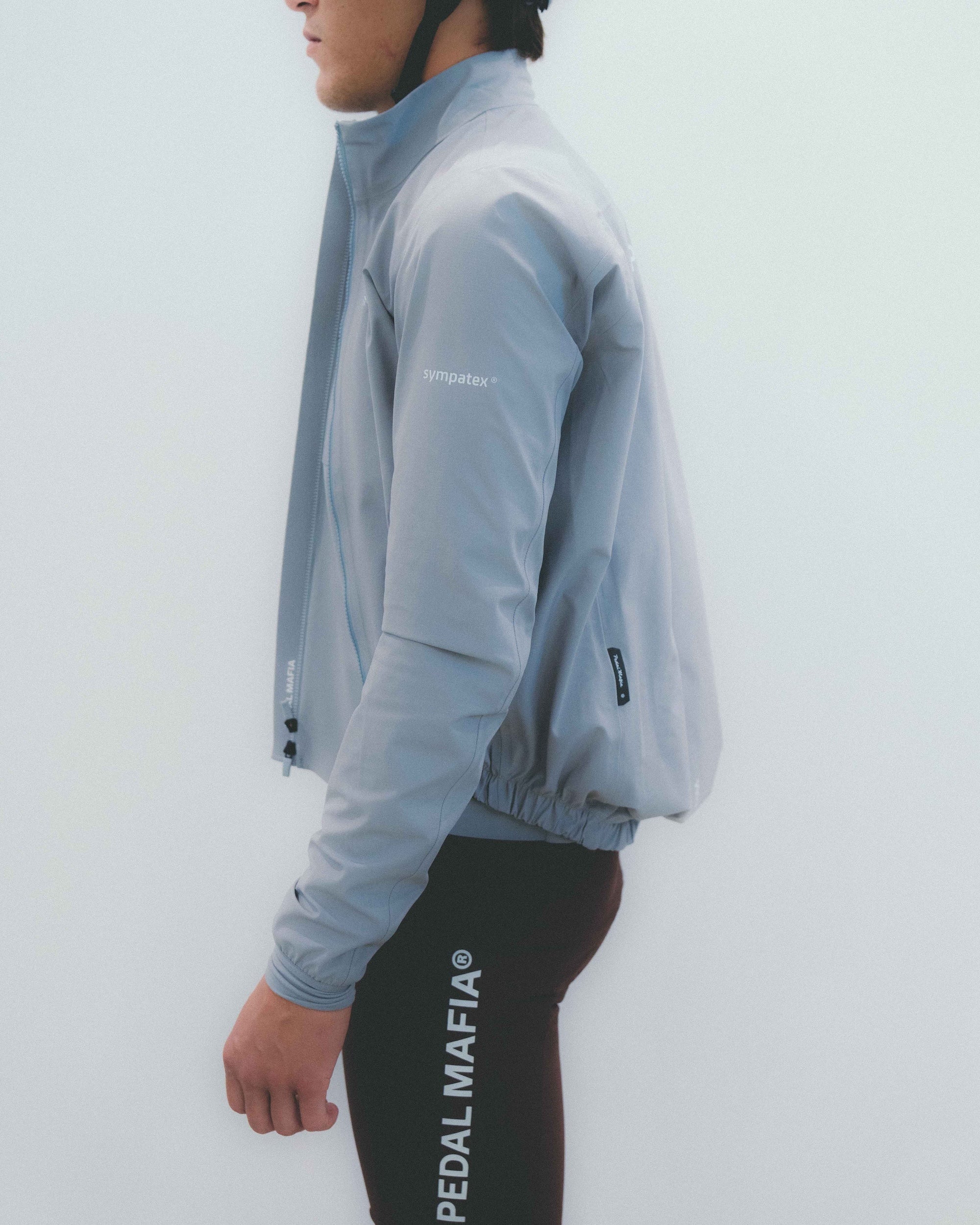 Men's Pro Sympatex Heavy Rain Jacket - Grey