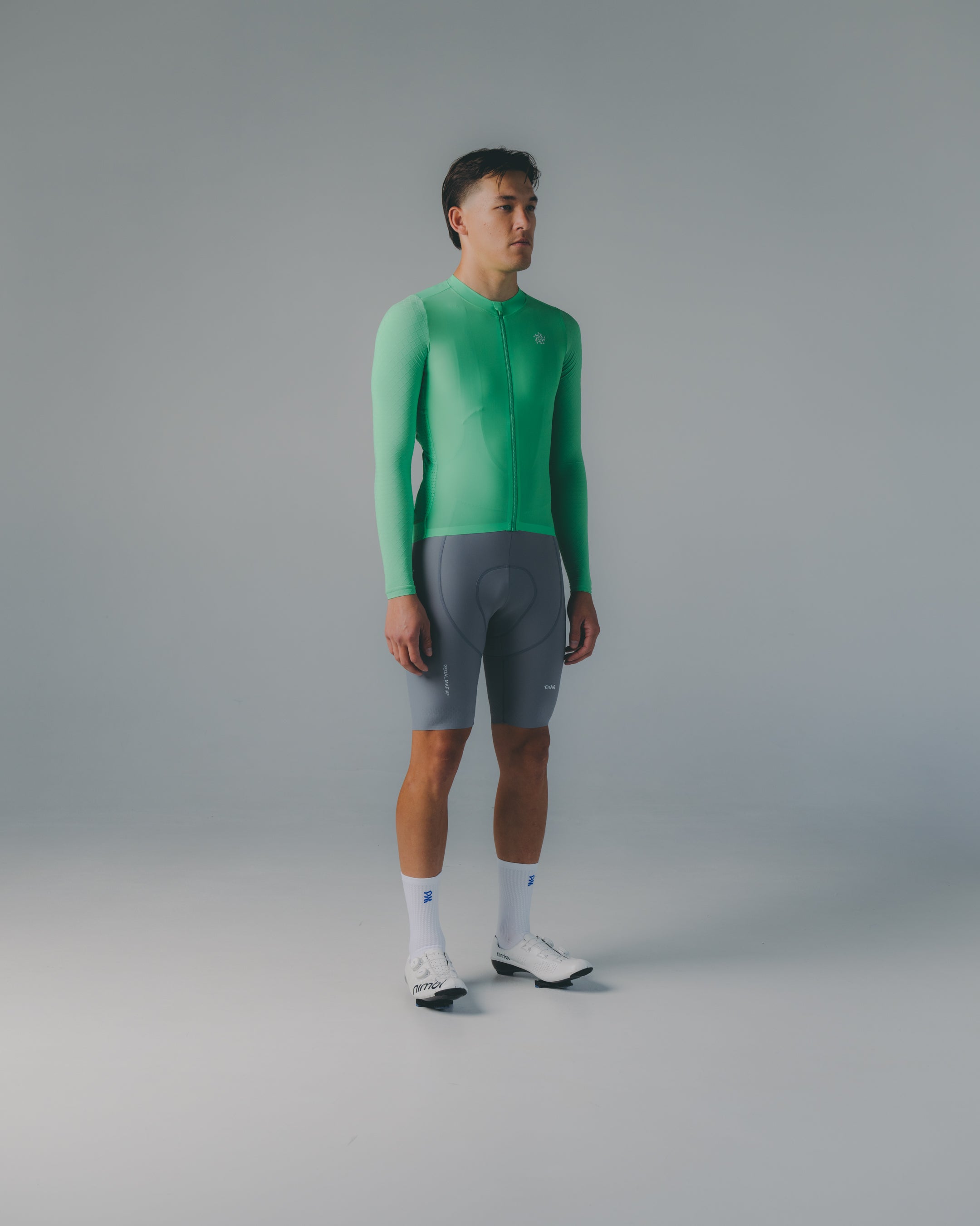 Men's Pro Long Sleeve Jersey - Pastel Green