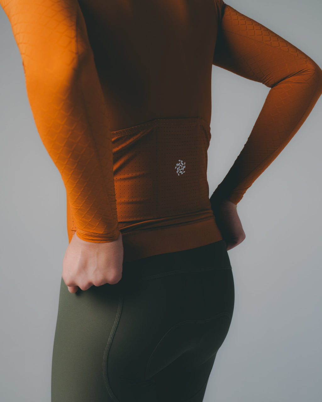 Men's Pro Long Sleeve Jersey - Walnut