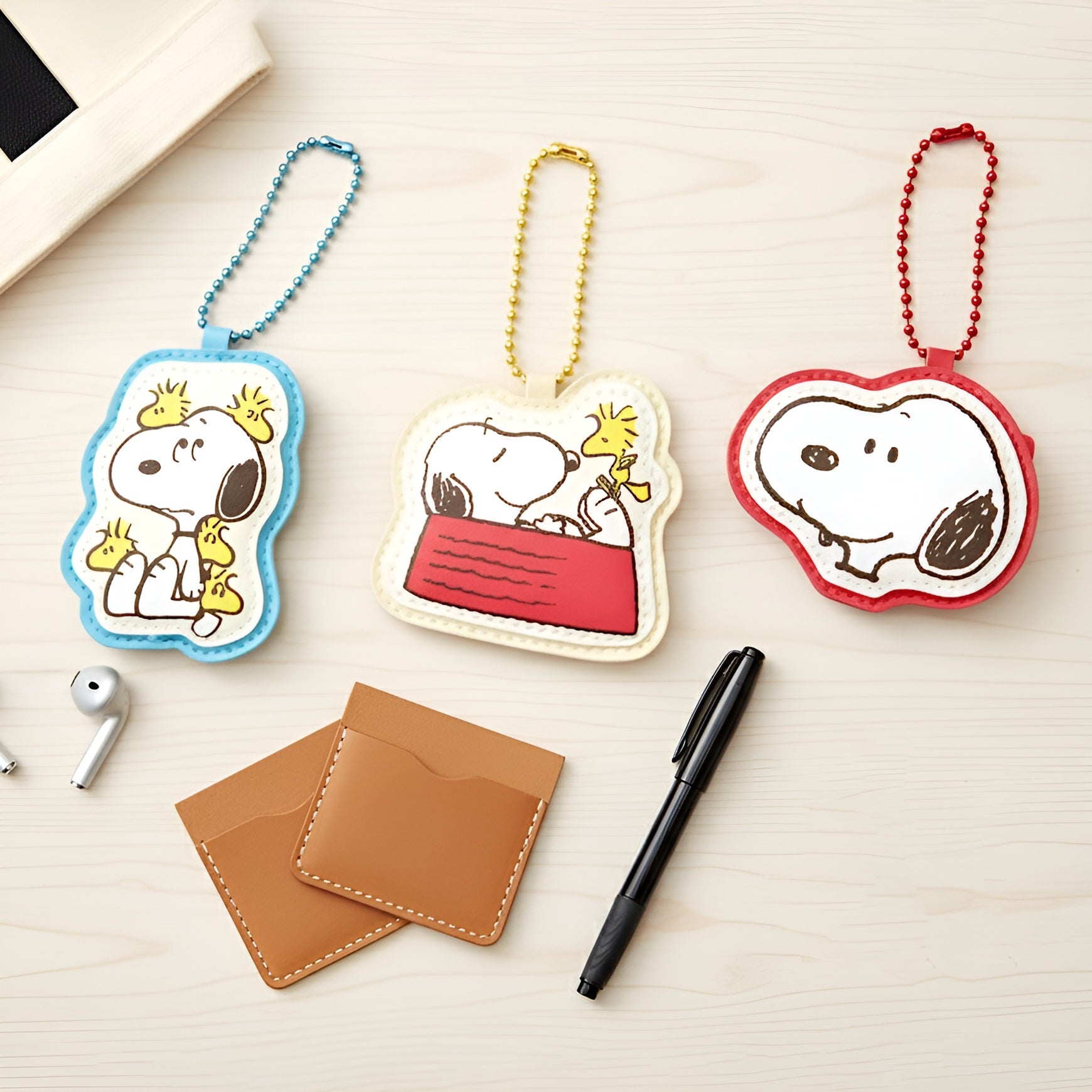 Peanuts Snoopy Travel Luggage Tag - Red