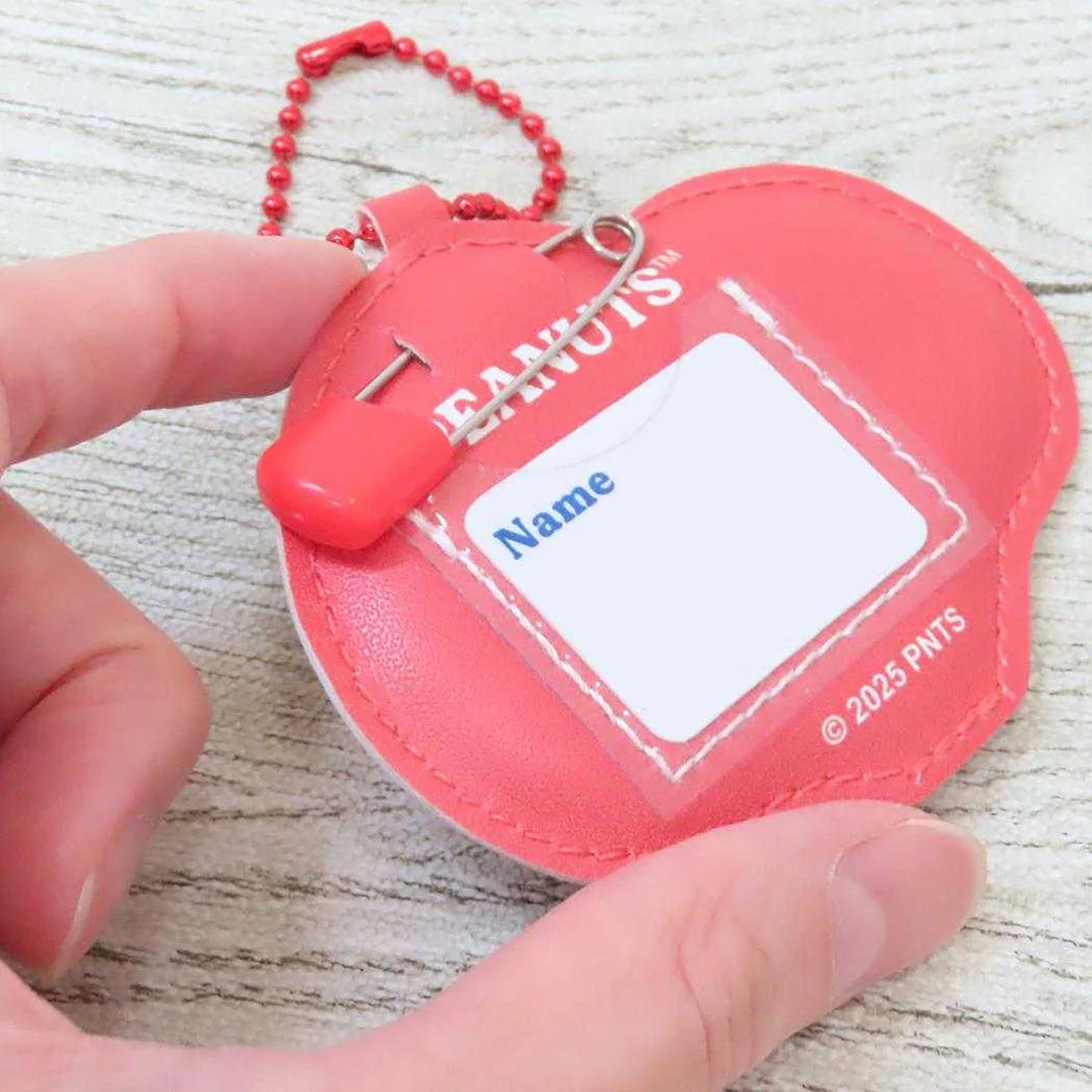 Peanuts Snoopy Travel Luggage Tag - Red