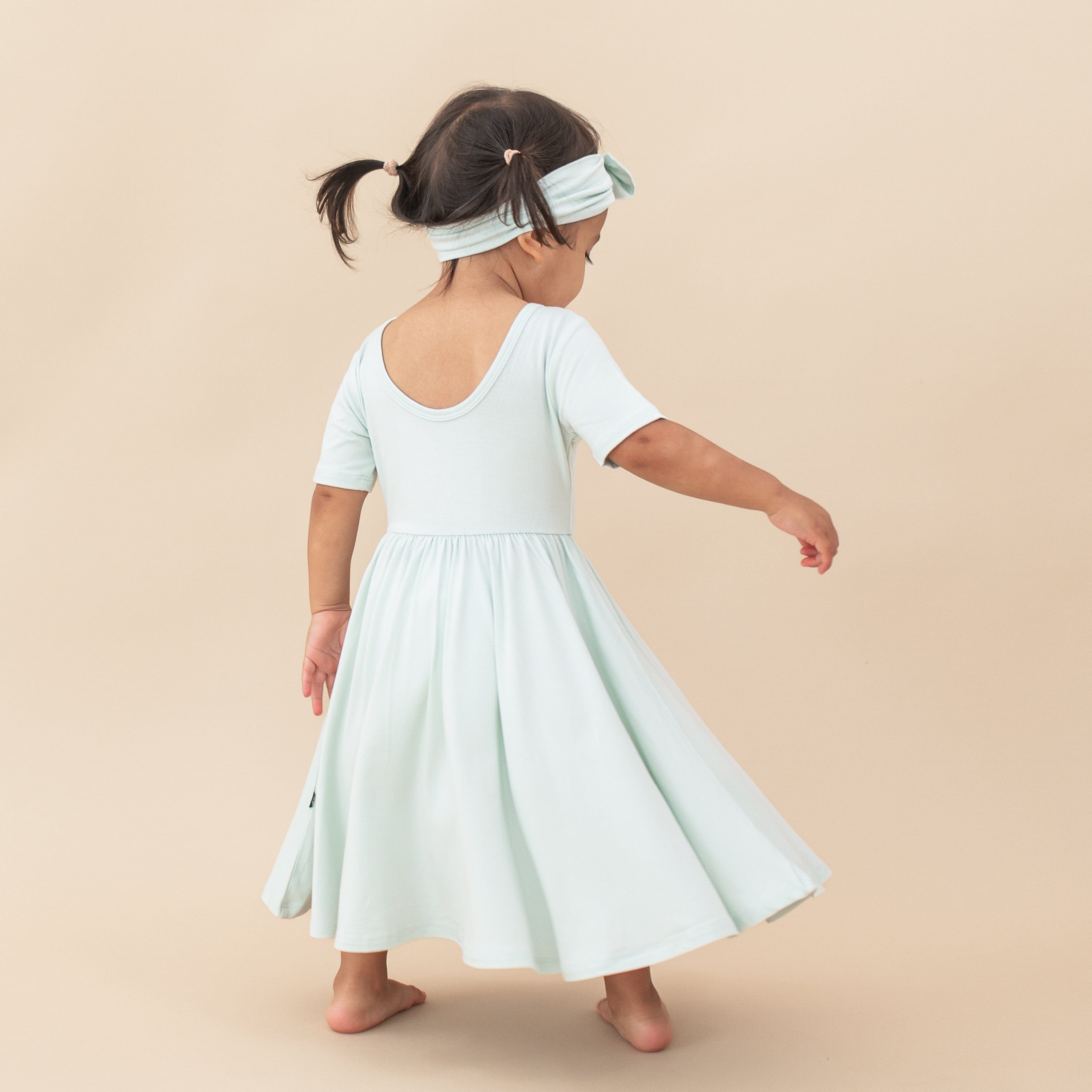 Twirl Dress in Dew