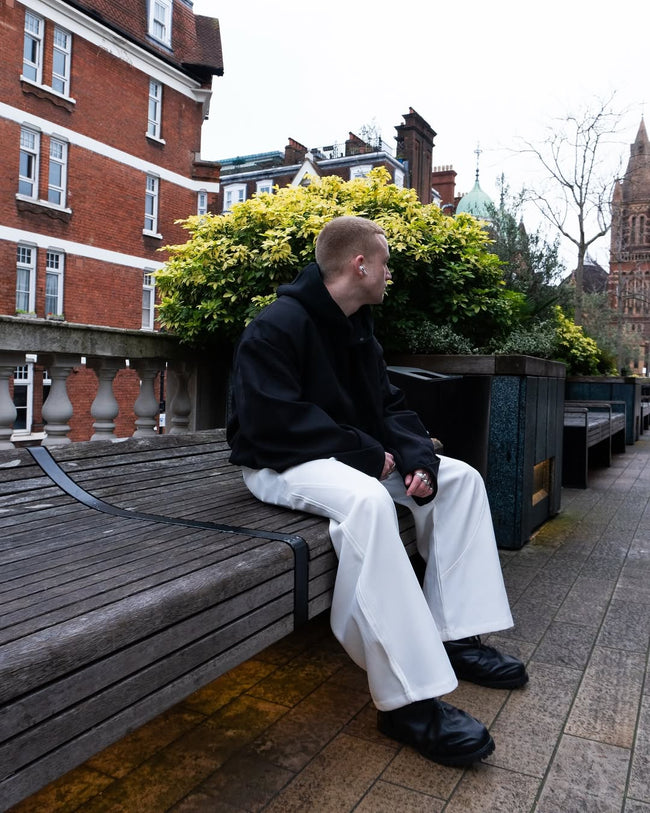 【24s Nov.】High-Waist Flared Trousers Main Image