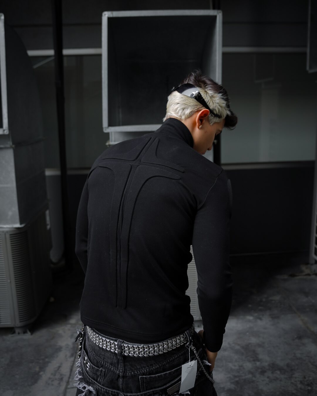 【24s Sep.】Armor Design High-neck Long-sleeved Bottoming Shirt