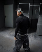 【24s Sep.】Armor Design High-neck Long-sleeved Bottoming Shirt