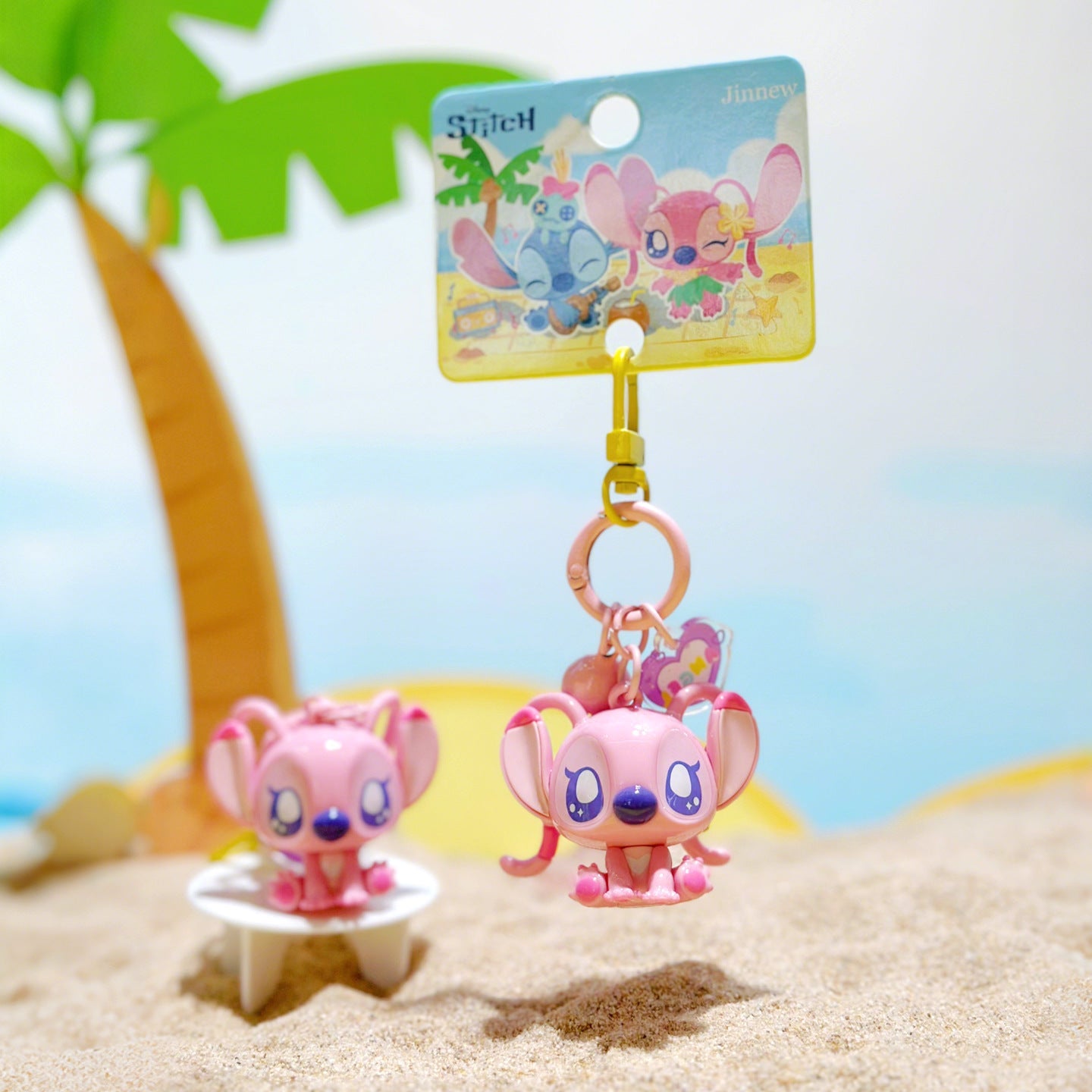 Stitch Fun Charm Keychain