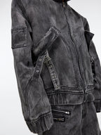 【25s Mar.】Vintage Denim Jacket  Baggy Cargo Pants