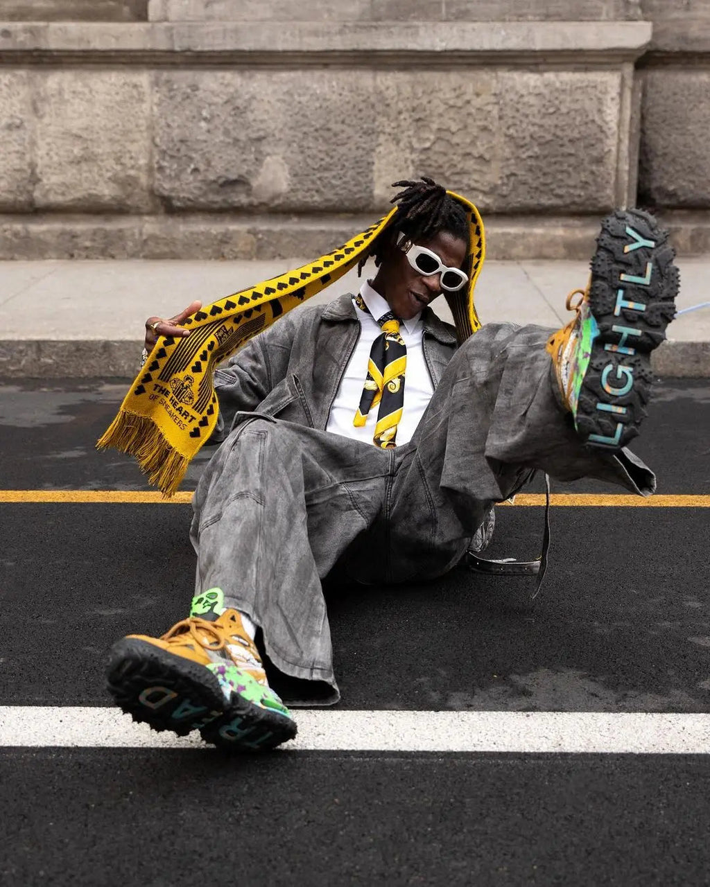 【25s Mar.】Vintage Denim Jacket  Baggy Cargo Pants