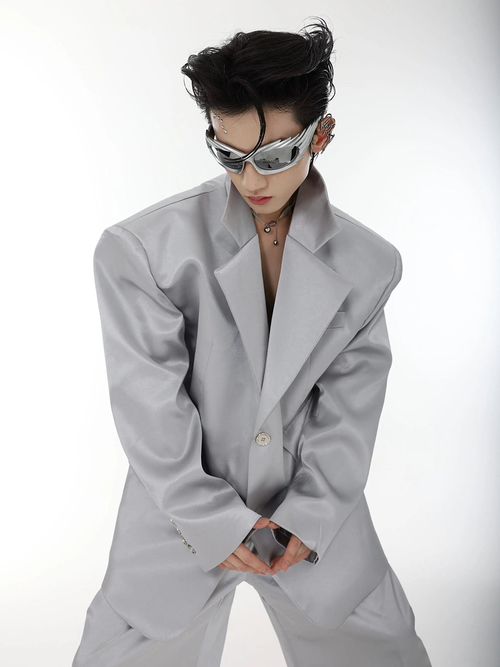 【23s August.】Simple Shoulder Pad Suit