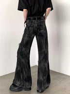 【24s July.】High Street High Waist Design Jeans