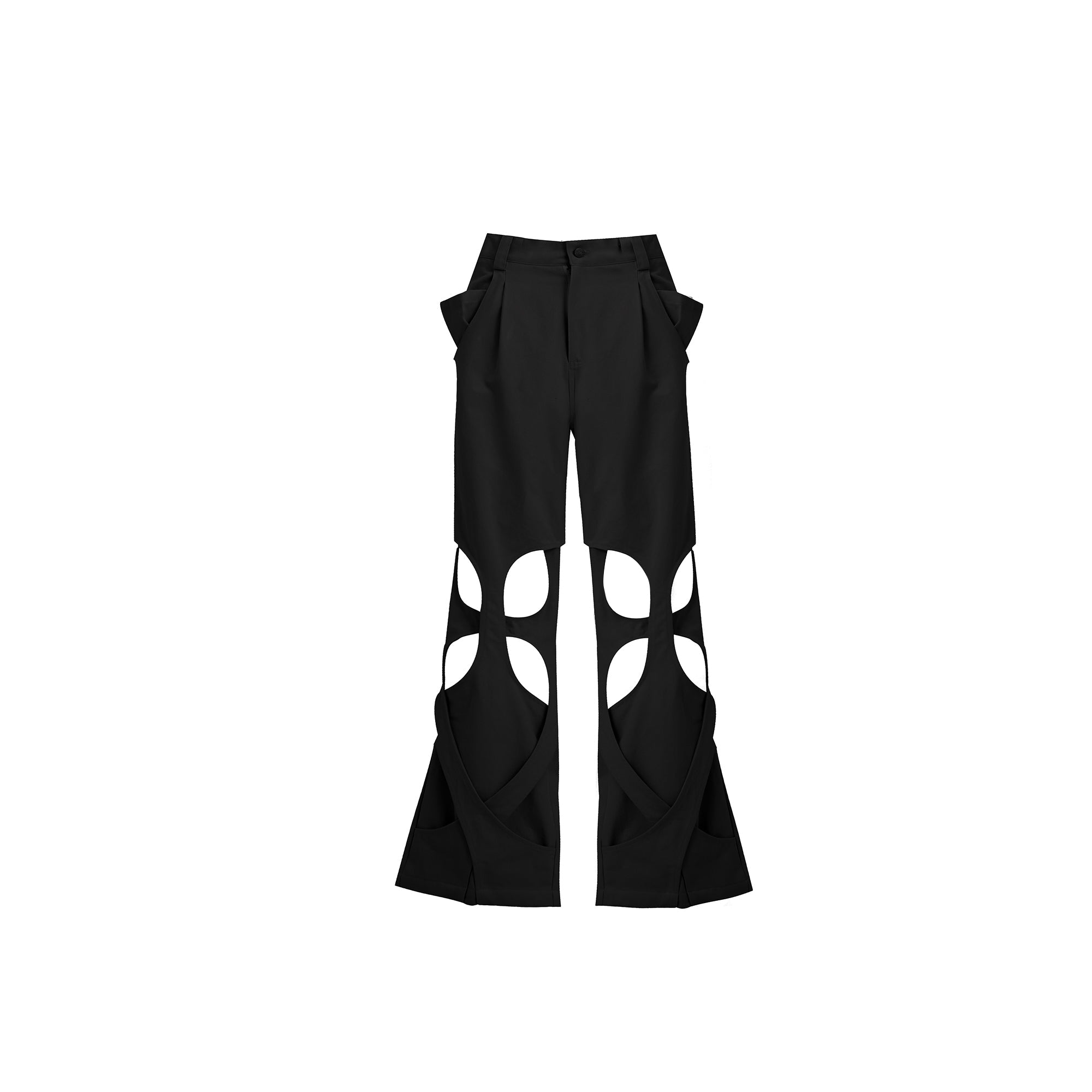 【25s Jul.】Trend Pioneer Hollow Wrap Casual Pants
