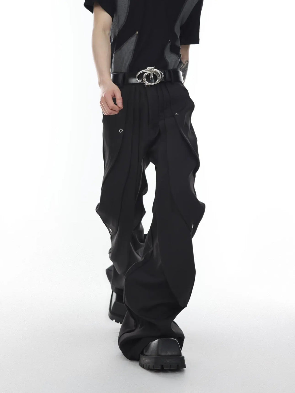 【25s Mar.】Pleated High Waist Trousers