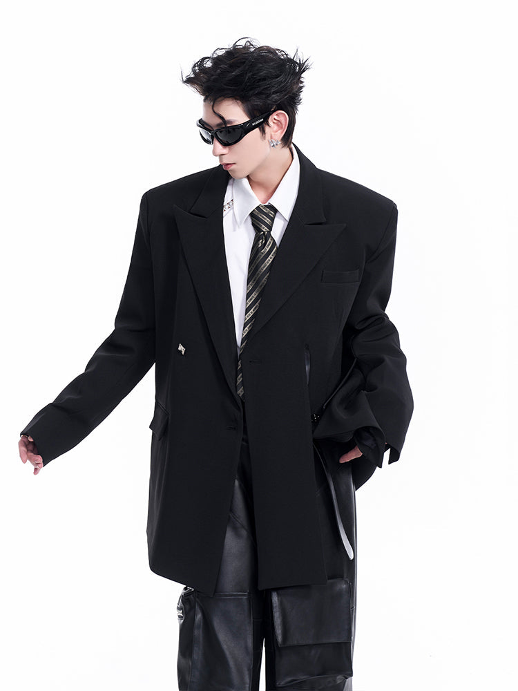 【24s Oct.】Men’s Split Hem Blazer