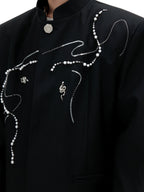 【25s Feb.】Snake Simple Suit / Loose Wide Leg Trousers