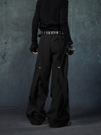 【25s Mar.】Deconstructed Patchwork Ribbon Trousers