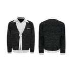 【25s Jan.】Shirt Mock Two Piece Stitching Sweater