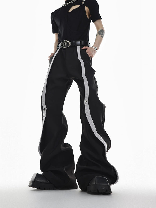 【23s May.】Vertical Line Trousers Hover Image