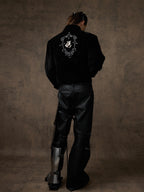 【25s Nov.】Glittery Metal Buttons Stand Collar Jacket