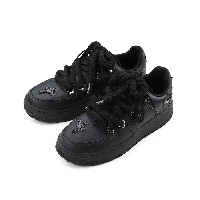 Butterfly Decorated Sneakers Hover Image