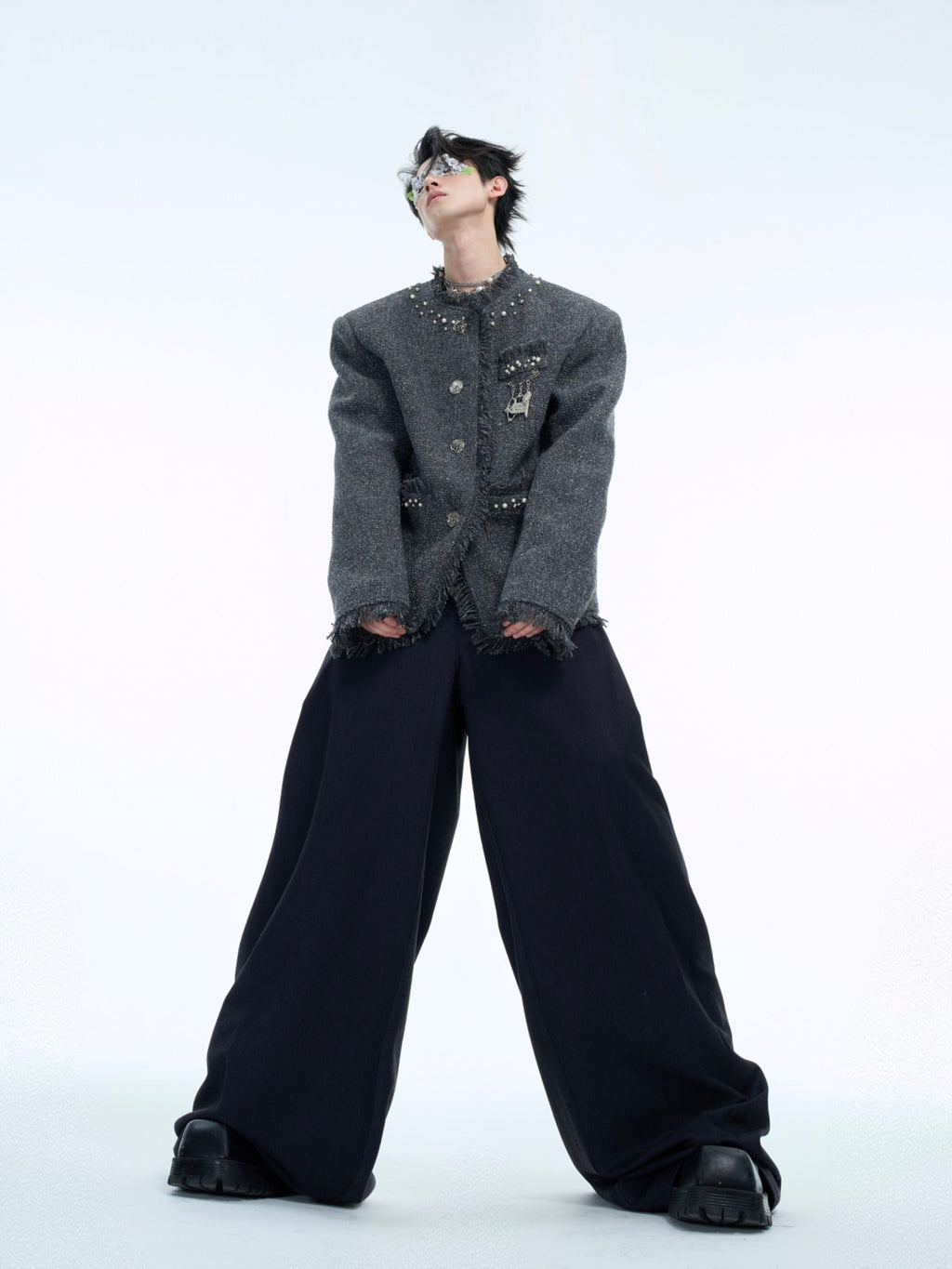 【24s Dec.】Pearl Embellished Light Luxury Chanel Style Jacket