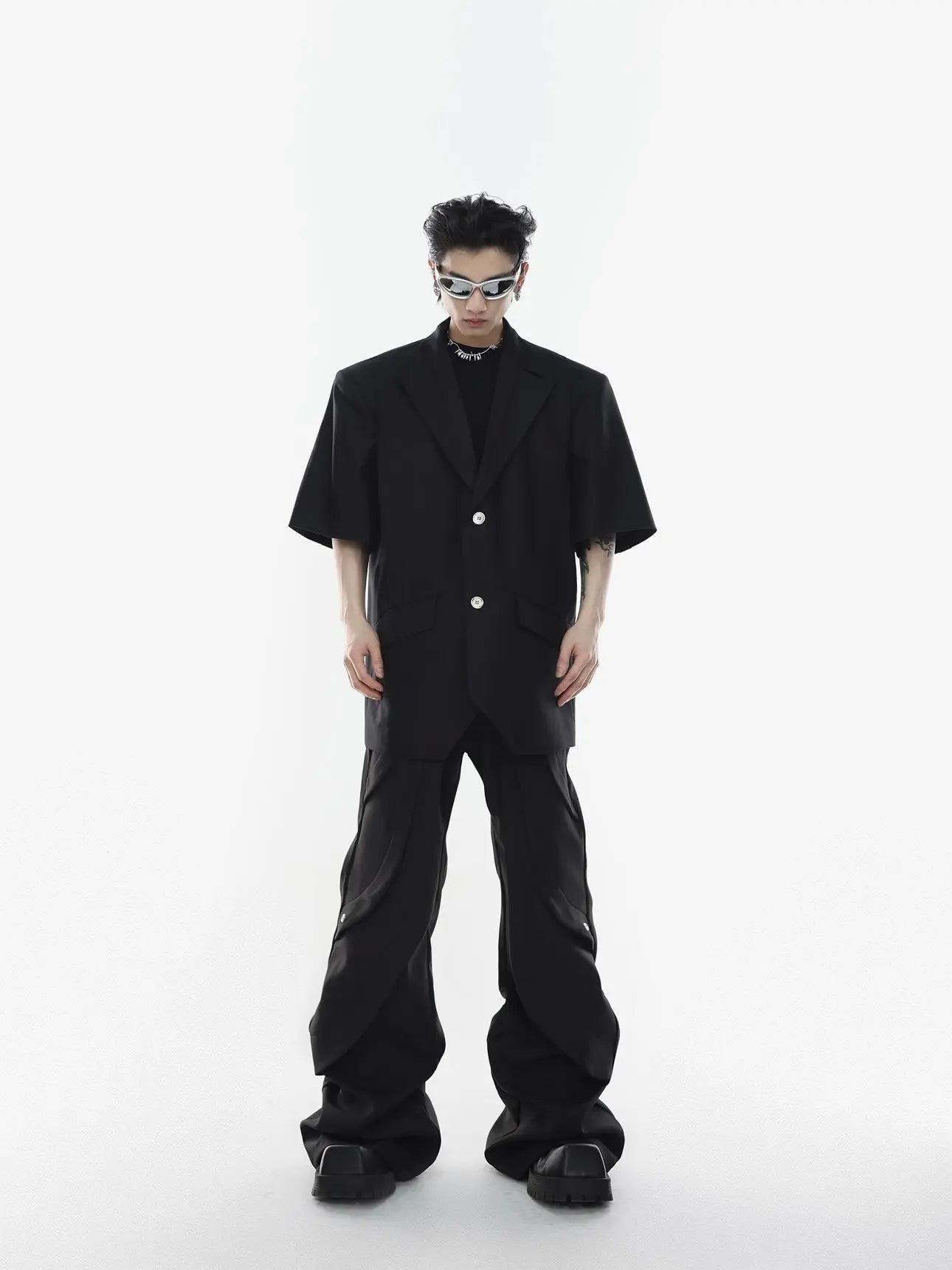 【25s Mar.】Pleated High Waist Trousers