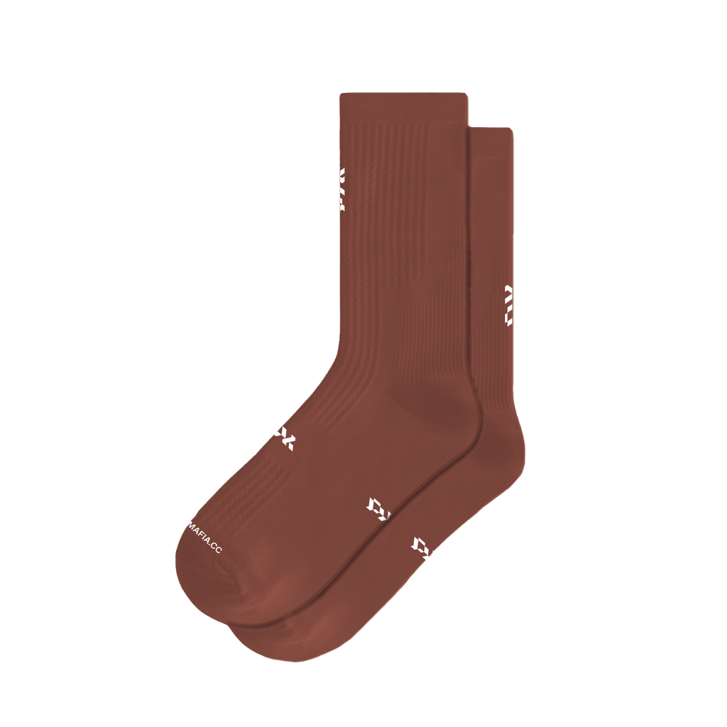 Flight Sock - Race Terracotta
