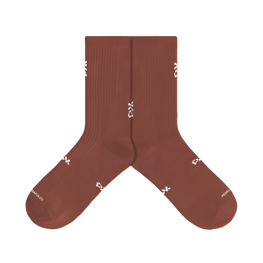 Flight Sock - Race Terracotta